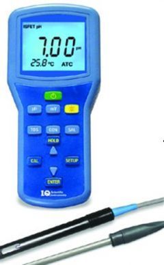 IQ170 pH/電導(dǎo)率/TDS/鹽度測定儀 多功能電導(dǎo)儀器解析